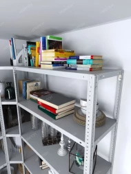 Стеллаж угловой МС 2200х1600х1600/400 мм 6 ярусов