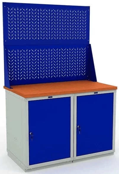 Верстак металлический стационарный в сарай W120.WS1/WS1.020