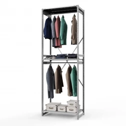 Стеллаж металлический ГТС Универсал, 2500x1000x600 мм.Штанги: 2шт. Полки: метал. усил. 3 шт. (ТСУ 25100632ш2)