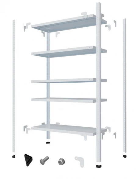 Стеллаж Титан МС-750 3000х1000х300 мм 8 полок