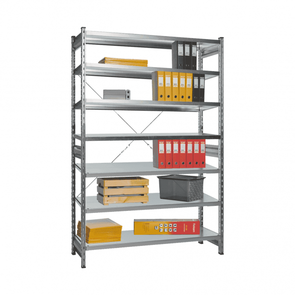 Стеллаж СТ-031 цинк 1855х1300х600 7 полок до 200 кг