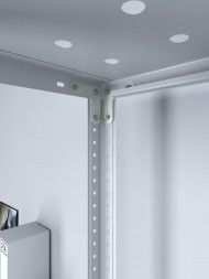 Стеллаж ТС Лайт 3000х700х800 с 3 перфорированными полками