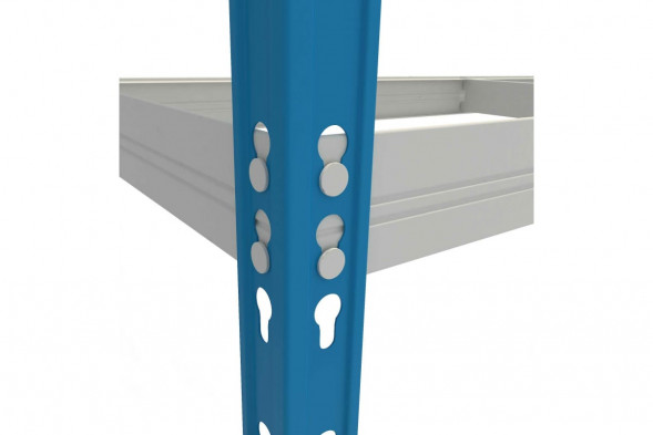 MKF-W 1206-0.85 Стол производственный, серый, стойки RAL5015, балки RAL7035