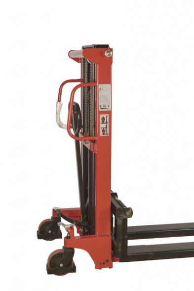 Штабелер гидравлический 1,0 т 2,0 м TOR CTY-EH с раздвижными вилами, шт