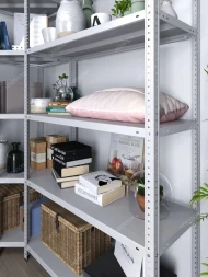 Стеллаж угловой МС 1800х1700х1700/500 мм 5 ярусов