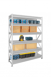 Стеллаж сборно-разборный MS Pro Z 2500х1500х400 мм 6 ярусов