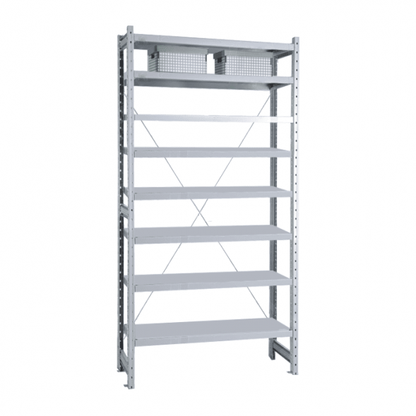 Стеллаж СК 2485х1066х800 с 8 полками ДС