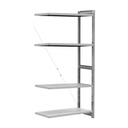 Стеллаж СКУ 2060х1266х600 с 4 полками ДС