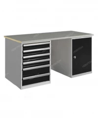 Верстак промышленный комбинированный с ящиками WTS 160.PТ1.Т6.000