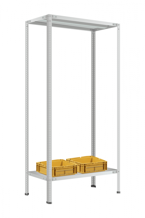 Стеллаж МС-900 3000х1000х400 мм 2 полки