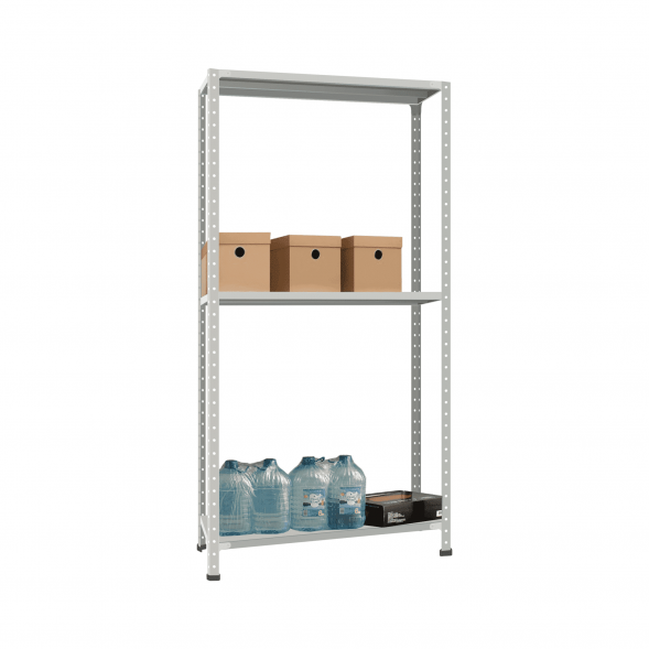 Стеллаж СТ-012 2000х1000х600 с 3 цинк полками до 250 кг