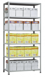 Стеллаж MS Strong 2750х1500х400 c 6 полками