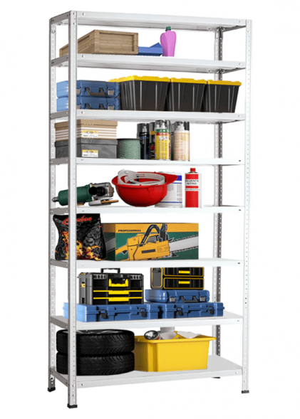 Стеллаж MS Hard 2200х1000х400 c 8 полками