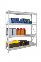 Стеллаж сборный для гаража MS Pro Z 3000х1500х500 мм 4 яруса с нагрузкой 500 кг на полку