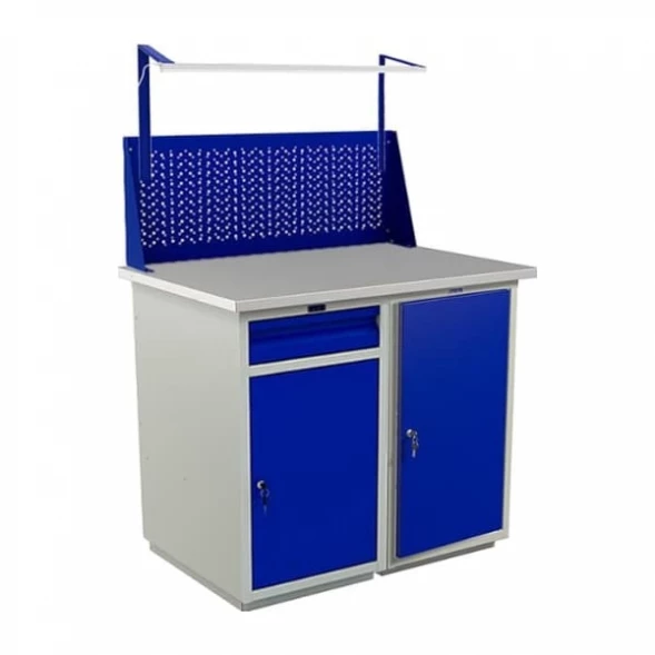 Верстак комбинированный с перфопанелью WT100.WD2/WD1.011