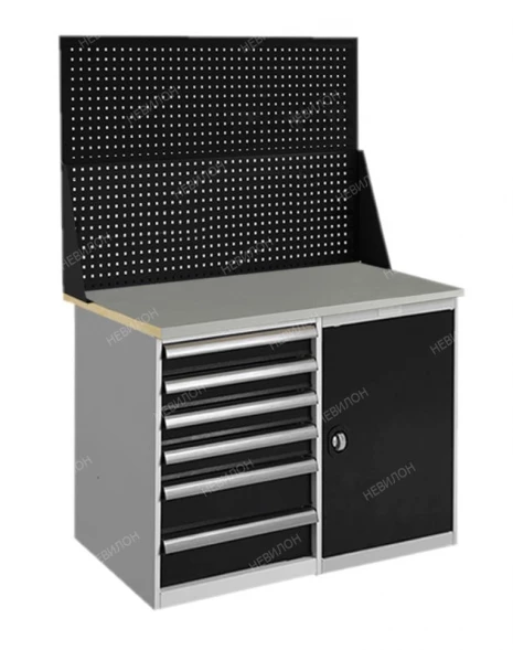 Верстак мини усиленный для сверлильного станка WTH 120.PТ1.Т6.020