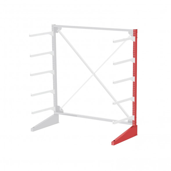 Стеллаж консольный односторонний Sortex 1920х1634х720 5 ярусов