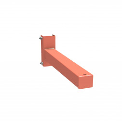 Стеллаж консольный СТ-062 2450х7660х1400 5 ярусов +О двухсторонний