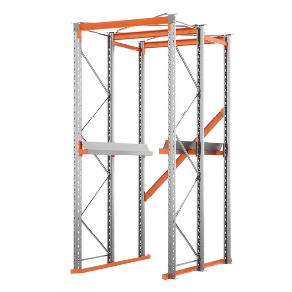 Стеллаж набивной паллетный 3000х1580х1800 мм 1 ярус