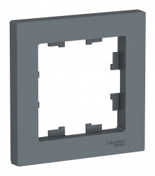 Рамка однопостовая ATLASDESIGN грифель ATN000701