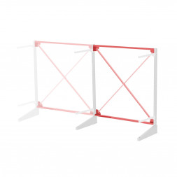 Стеллаж консольный односторонний Sortex 1920х1587х720 2 яруса ДС