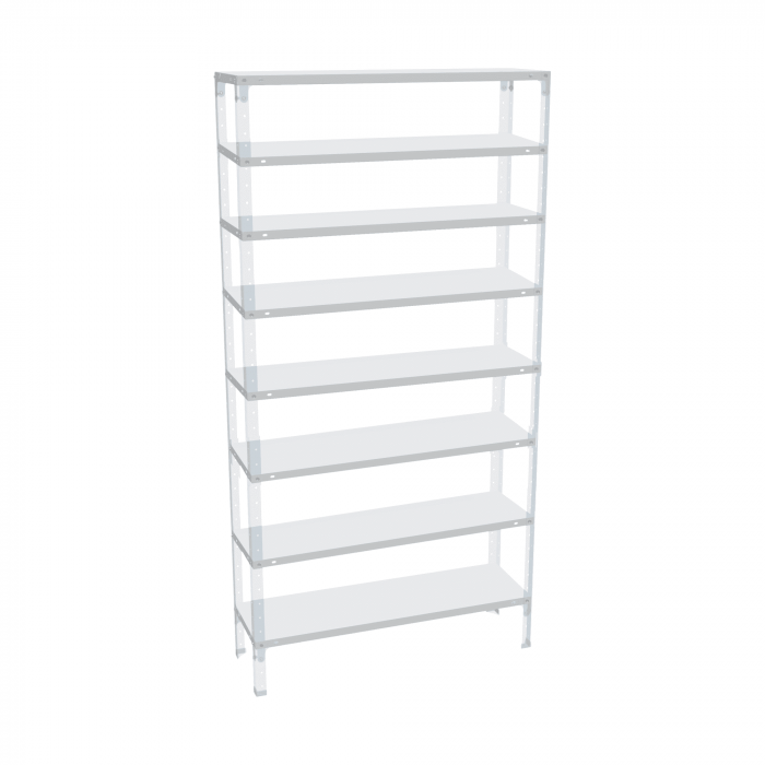 Стеллаж СТ-012 1800х700х400 с 8 полками до 140 кг