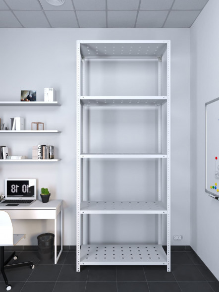 Стеллаж ТС Лайт перф. 3000х700х800 5 полок