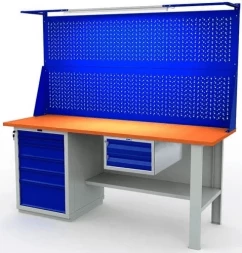 Верстак Практик для балкона W200.WS6/F2.121 2000 мм