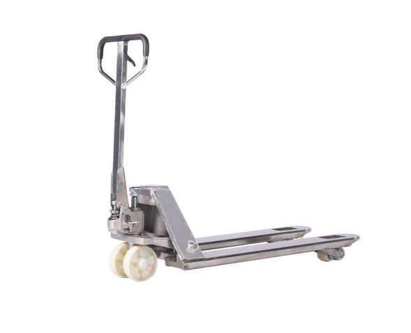 Тележка гидравлическая 3000 кг 1150 мм TOR WH-30S нержавеющая сталь (нейлоновые колеса), шт