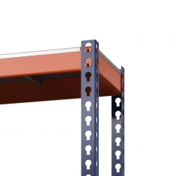 Стеллаж металлический Профи-Т 2000x1845x1005 мм. Ярусы: оцинк. мет.  3 шт. (Т-160/L M/3)