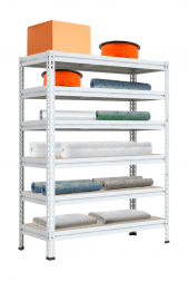 Стеллаж МС-Т 2000х1551х632 мм 6 ярусов настил фанера