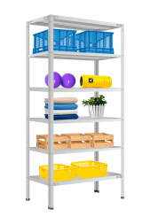 Стеллаж СТФЛ 1800х1000х600 мм 6 полок