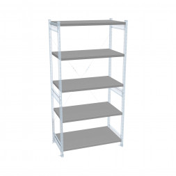 Стеллаж СТ-031 цинк 1855х1000х400 5 полок до 200 кг