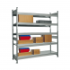 Стеллаж СТ-023 3000х1800х800 с 5 ярусами (рамы и настил - окрас)