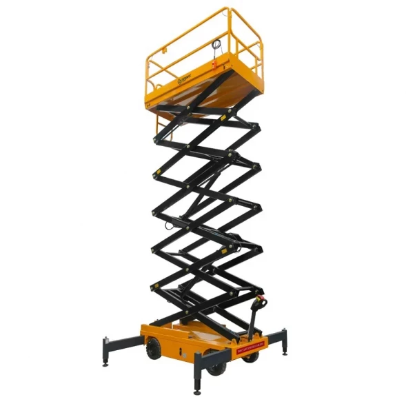 Подъемник ножничный несамоходный SJY-0.5-7 (220В; 500 кг; 7 м) SMARTLIFT (SMART)