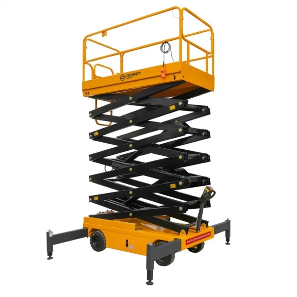 Подъемник ножничный несамоходный SJY-0.5-7 (220В; 500 кг; 7 м) SMARTLIFT (SMART)