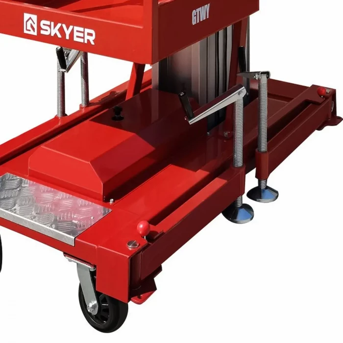 Подъемник одномачтовый несамоходный электрический SKYER GTWY6-100 AC