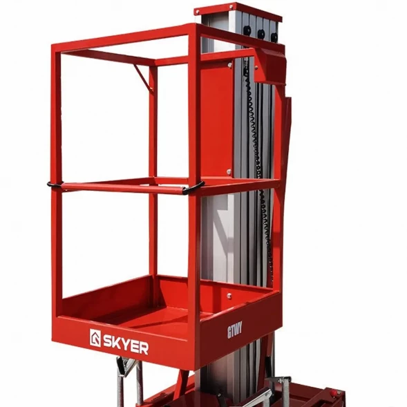 Подъемник одномачтовый несамоходный электрический SKYER GTWY6-100 AC