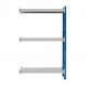 Стеллаж SGR-V 350 кг 2000х1800х800 3 яруса (рамы RAL 5015 / настил цинк) ОС