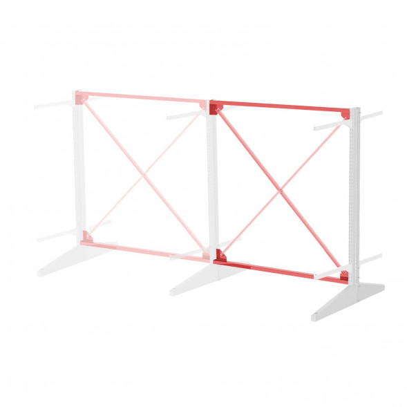 Стеллаж консольный двухсторонний Sortex 1920х1587х1280 2 яруса ДС