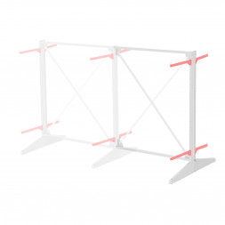 Стеллаж консольный двухсторонний Sortex 1920х1587х1280 2 яруса ДС