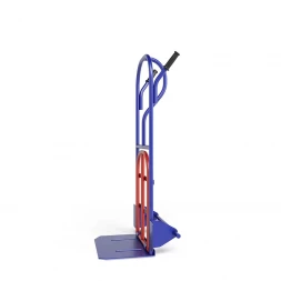 Тележка грузовая двухколесная с откидной полкой КГ 250 П г/п 250 кг. без колес