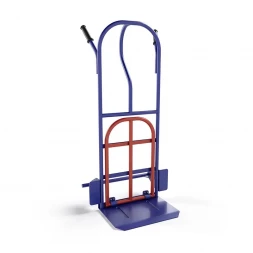 Тележка грузовая двухколесная с откидной полкой КГ 250 П г/п 250 кг. без колес