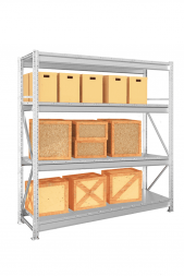 Стеллаж Практик MS Pro Z 2000х1200х600 мм 4 яруса