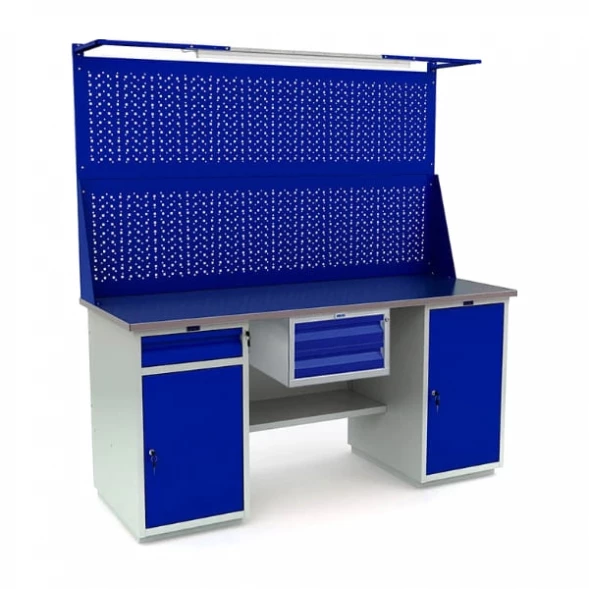 Верстак большой гаражный WT180.WD2/WD1.121