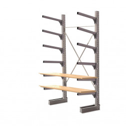 Стеллаж консольный односторонний КЛр 2500х1634х955 (800) 6 ярусов