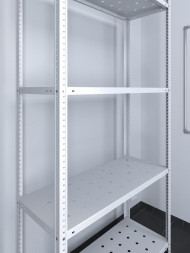 Стеллаж ТС Лайт 3000х700х500 с 5 перфорированными полками