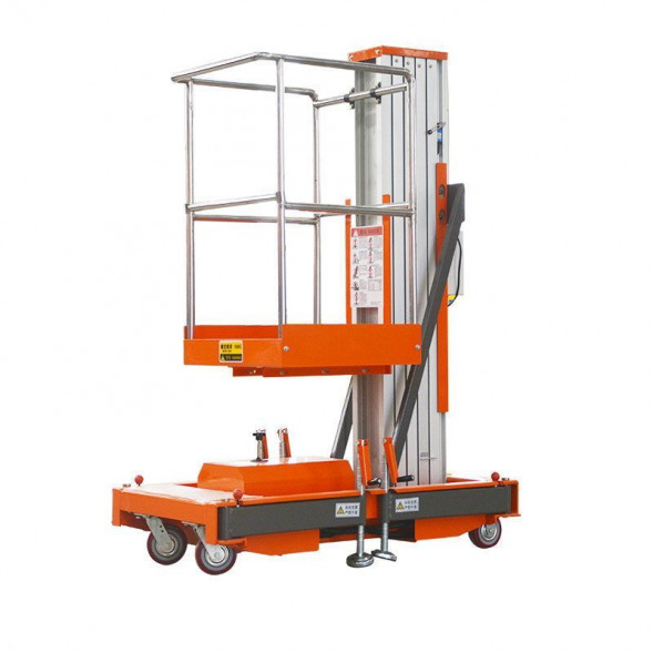 Подъемник мачтовый телескопический 125 кг 6 м TOR GTWY6-100 DC 1-мачтовый (автономный) (G), шт