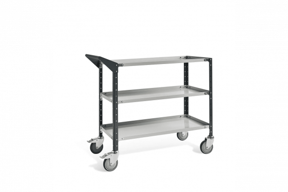 Тележка грузовая ДиКом ВЛТ-030, RAL 7038/7016