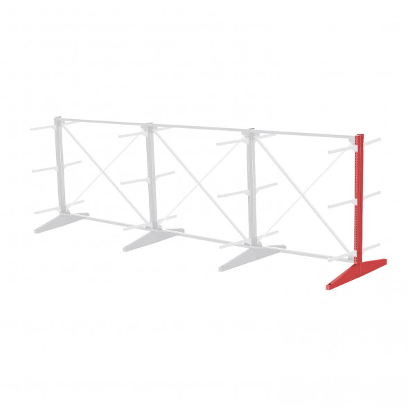 Стеллаж консольный двухсторонний Sortex 1920х4808х1280 2 яруса